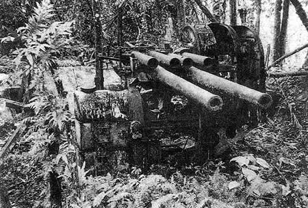 Jap Defenses on Ponape